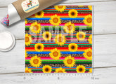 Sunflower Serape Adhesive Vinyl 1269
